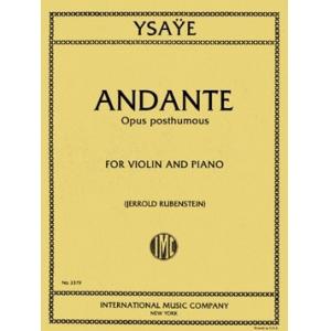 Andante Opus Posthumous