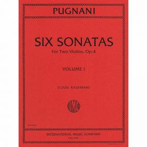 Six Sonatas Volume 1 Op.4