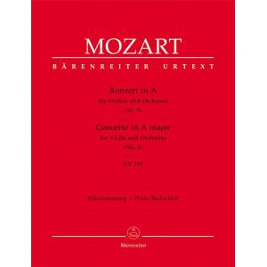 Mozart : Concerto for Violin and Orchestra no. 5 i...