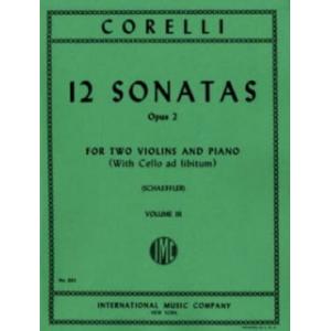 12 Sonate Op. 2 Vol. 3 (Schaeffler)