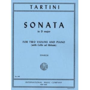 Tartini：Sonata Re (Vc Ad Lib.)