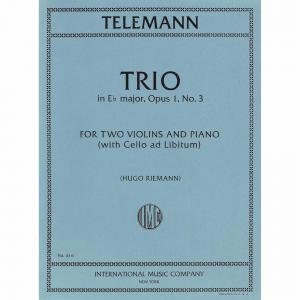 Telemann：Trio Mi B. Op. 1 N. 3