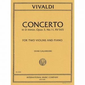 Vivaldi：Concerto F Iv N. 11 Re M. (Galamian)
