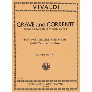 Vivaldi：Sonata Re M. F Xiii N. 24 (Vc Ad Lib.) (Mo...