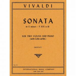 Vivaldi：Sonata in E minor, RV 67 (Op. 1, No. 2)