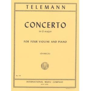 Telemann：Concerto In G Major (Dameck)