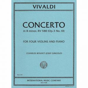 Vivaldi：Concerto F Iv N. 10 Si M. (Bouvet/Gingold)