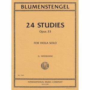 Blumenstengal：24 Studies Op 33 (Wiemann)