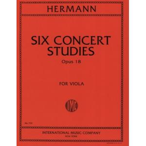 Hermann：Studi Da Concerto (6) Op. 18