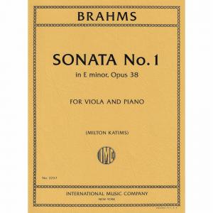 Brahms：Sonata N. 1 Op. 38 (Katims)