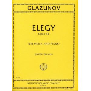 Glazunov：Elegia Op. 44 (Vieland)