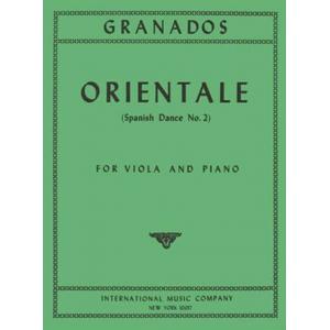 Granados：Orientale (Danza Spagnola N. 2)