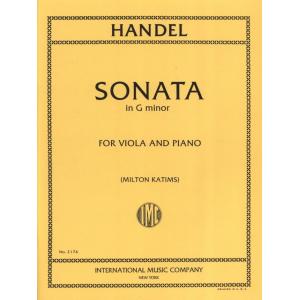 Handel：Sonata Sol M. (Katims)