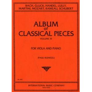KLENGEL：Album of 24 Classical Pieces: Volume III