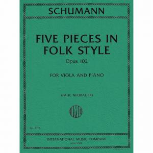 Schumann：Five Pieces in Folk Style Op 102