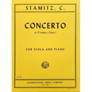 STAMITZ：Concerto in D major, Op. 1 (MEYER)