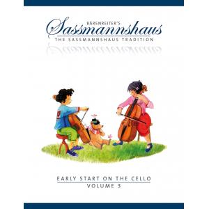 Sassmannshaus：Early Start on the Cello, Volume 3