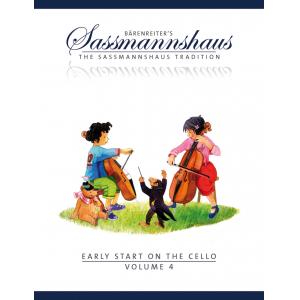 Sassmannshaus：Early Start on the Cello, Volume 4