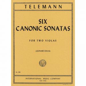 TELEMANN：Six Canonic Sonatas (DAVIS)