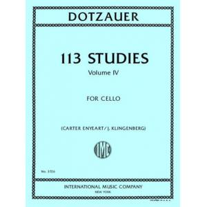 DOTZAUER：113 Studies Volume IV (KLINGENBERG-ENYEAR...