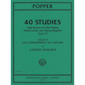 David Popper : High School of Cello Playing, Op. 7...