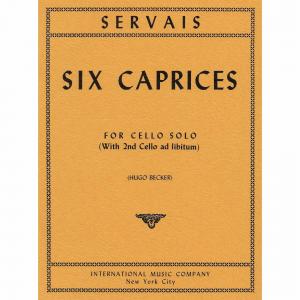 SERVAIS：Six Caprices (with 2nd cello), Op. 11 (BEC...