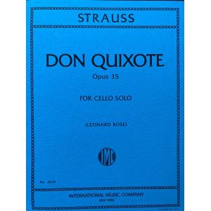 STRAUSS：Don Quixote, Op. 35. Solo Cello part (ROSE...