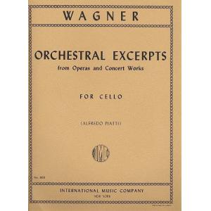 WAGNER：Orchestral Excerpts. List of contents on re...