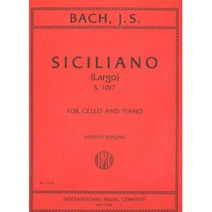 J.S. BACH：Siciliano (Largo) S. 1017 (SOLOW)