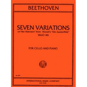 BEETHOVEN：Seven Variations on a Theme "Bei Männern...