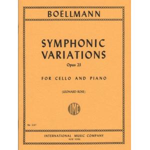 BOËLLMANN：Symphonic Variations, Op. 23 (ROSE)