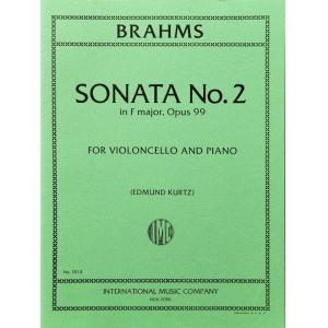 BRAHMS：Sonata No. 2 in F major, Op. 99 (KURTZ)