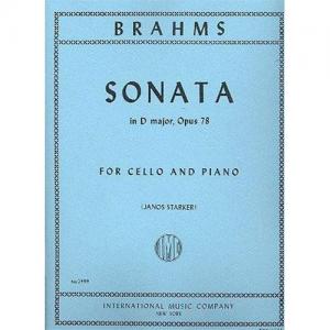 BRAHMS：Sonata in D major, Op. 78. Transcribed by B...