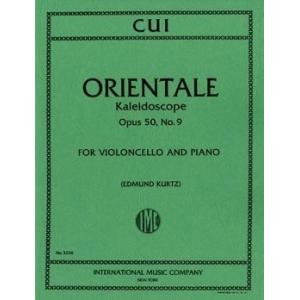 CUI：Orientale(Kaleidoscope-Op. 50 No. 9)(KURTZ)