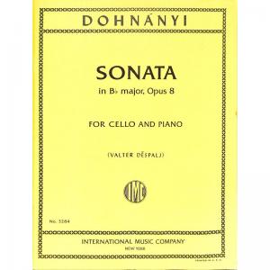 DOHNÁNYI：Sonata in B♭ minor, Op. 8(DEŠPALJ)