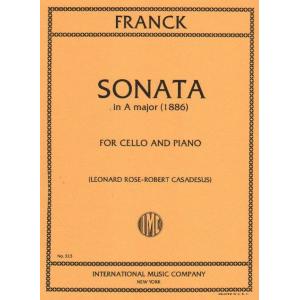 FRANCK：Sonata in A major (DELSART-ROSE)