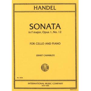 HANDEL：Sonata in F major (CAHNBLEY)