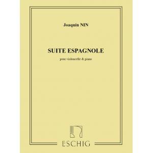 Joaquín Nin : Suite Espagnole (Spanish Suite) Cell...