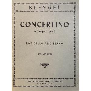 Julius Klengel : Concertino in C major, Op. 7 Cell...