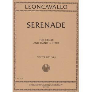 LEONCAVALLO：Serenade for Cello and Harp (DEŠPALJ)