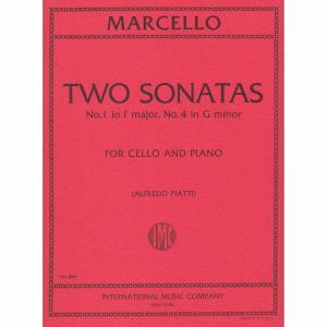 MARCELLO：Two Sonatas (No.1 in F major & No.4 in G ...