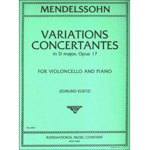 MENDELSSOHN：Variations Concertantes in D major, Op...