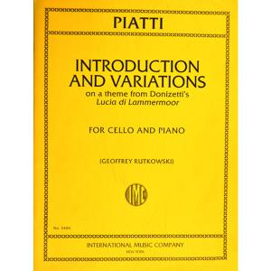 PIATTI：Introduction and Variations on a Theme from...
