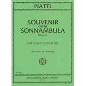 PIATTI：Souvenir de la “Sonnambula”, Op. 5 (RUTKOWS...