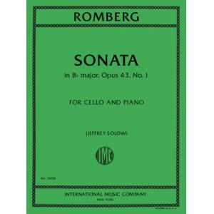 ROMBERG：Sonata in B♭ major, Op. 43 No. 1 (JANSEN-S...