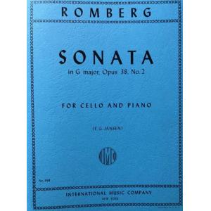 ROMBERG：Sonata in G major, Op. 38 No. 2 (JANSEN)