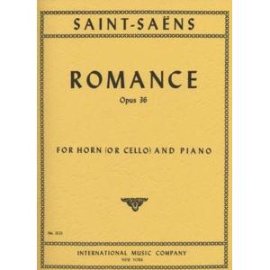 SAINT-SAËNS：Romance, Op. 36
