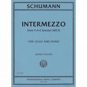 SCHUMANN：Intermezzo from F-A-E Sonata (1853) (SOLO...