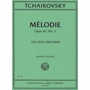 TCHAIKOVSKY：Melodie in E♭ , Op. 42, No. 3 (SOLOW)