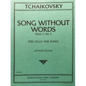 TCHAIKOVSKY：Song without Words, Op. 2, No. 3 (STUT...